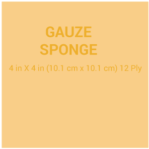4x4 Gauze
