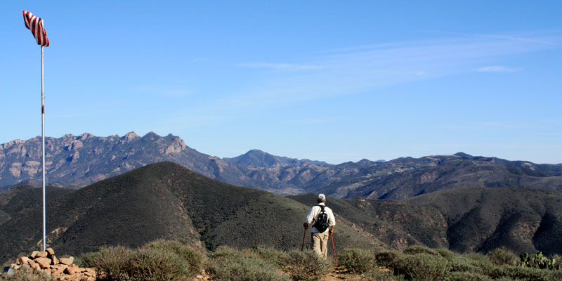 On Top of Mugu Peak
