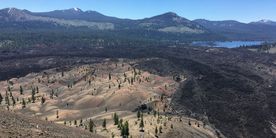 Overlooking Fantastic Lava Beds